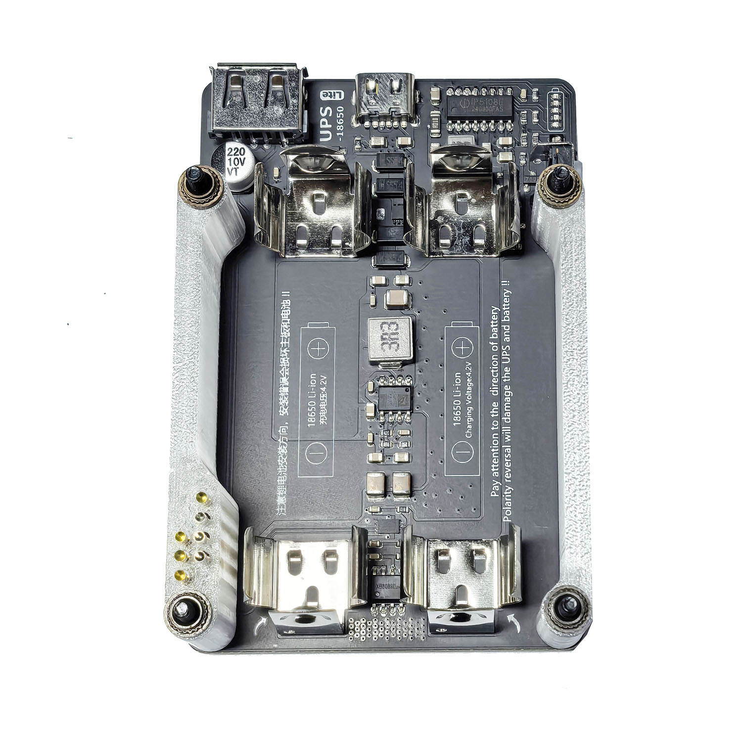 Raspberry pi 4b 3b + 3b 5v 3a  - Raspberry Pi Uninterrupted Power Supply Ups 18650 avaliação e preço