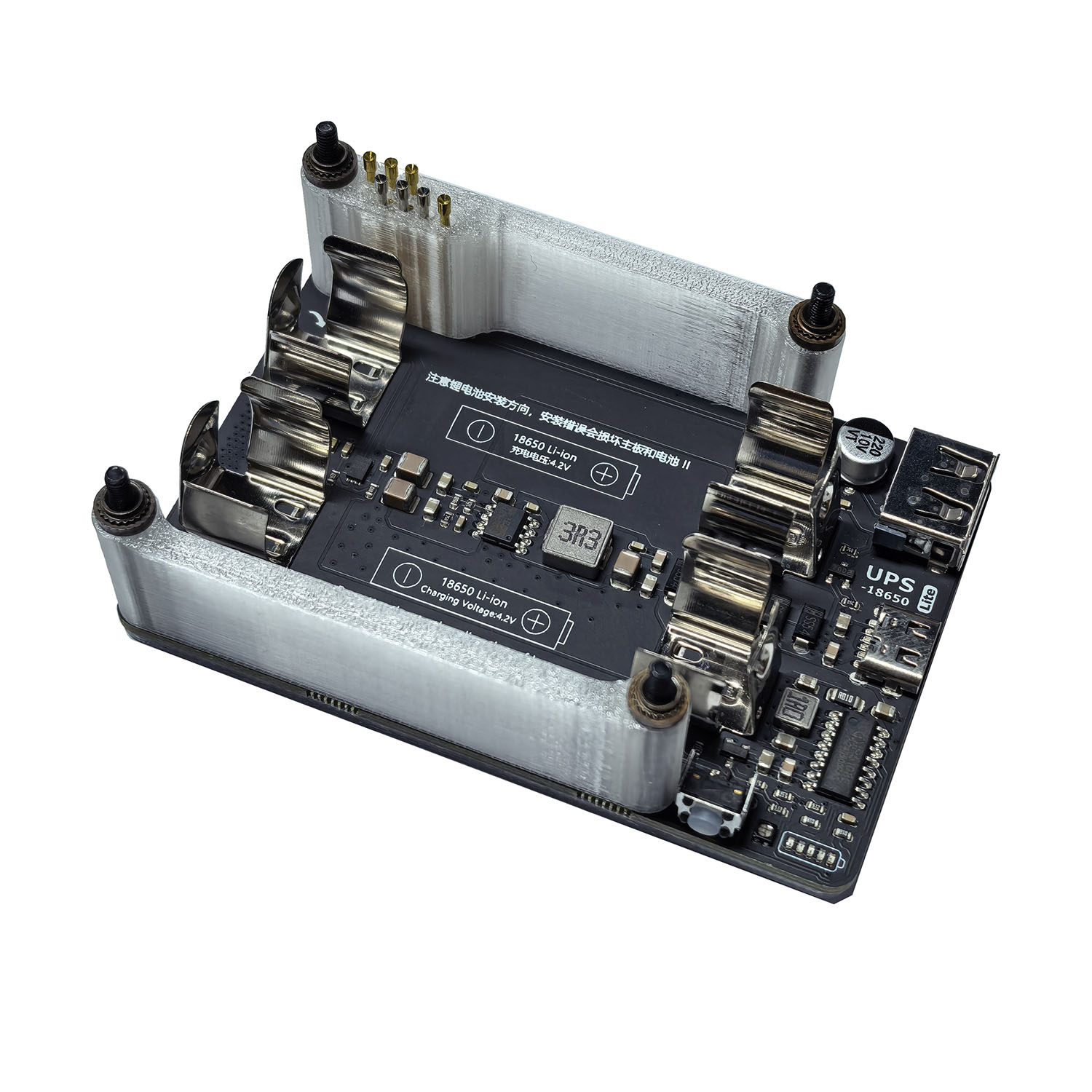 Raspberry pi 4b 3b + 3b 5v 3a  - Raspberry Pi Uninterrupted Power Supply Ups 18650 avaliação e preço