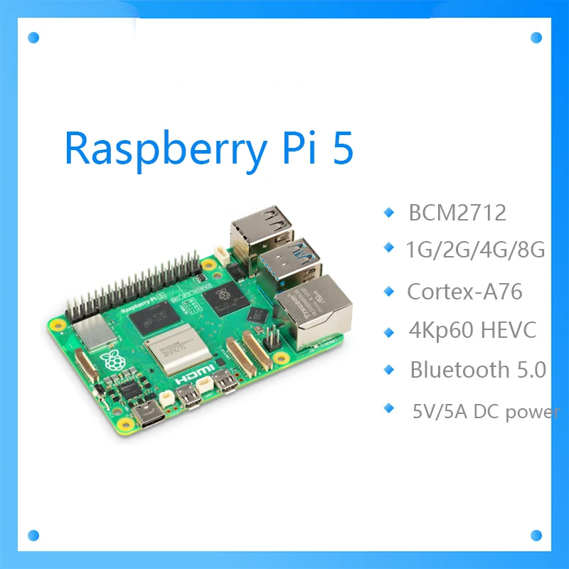 Oficial original raspberry pi  - Raspberry Pi 5 8Gb Board avaliação e preço